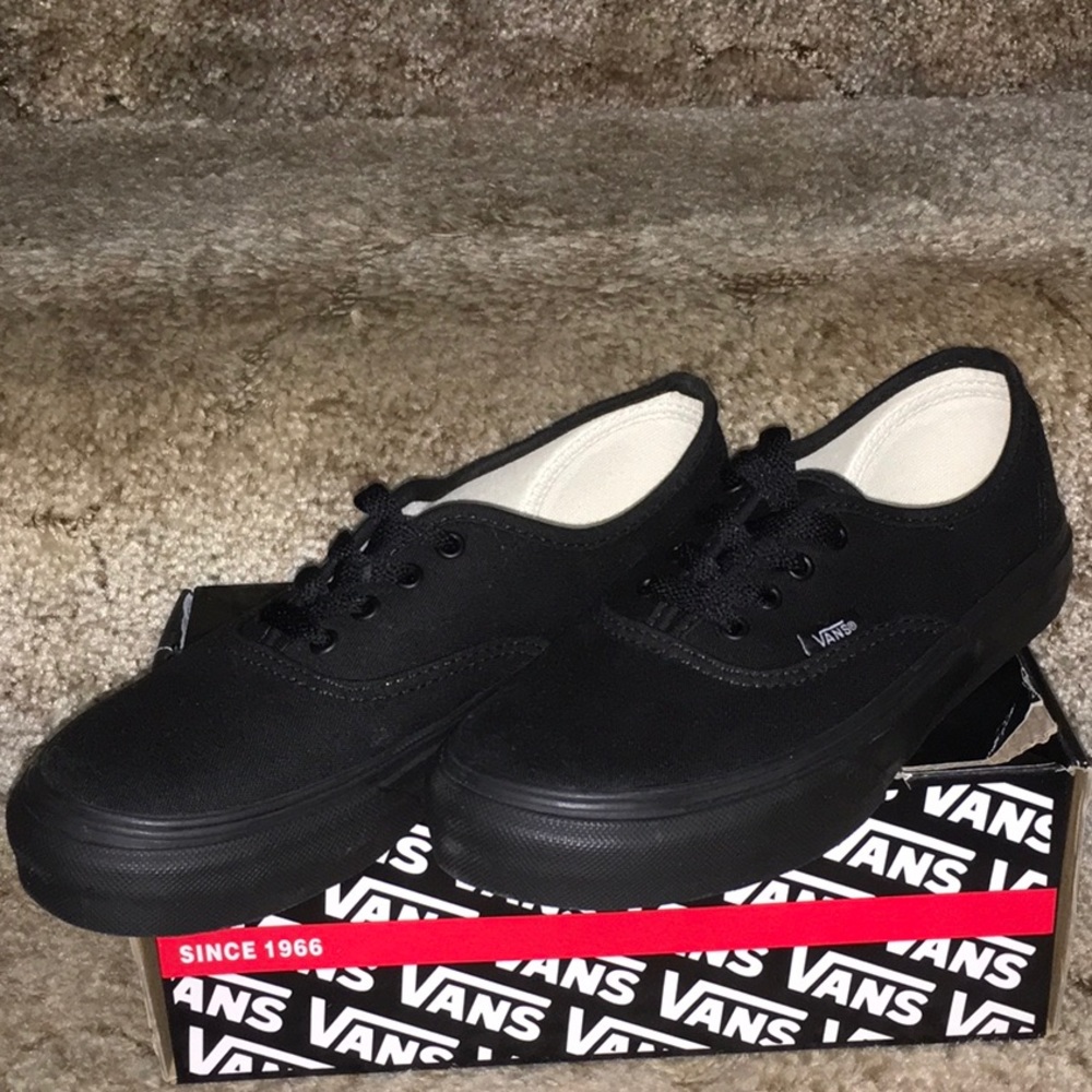 New Black Vans Unisex